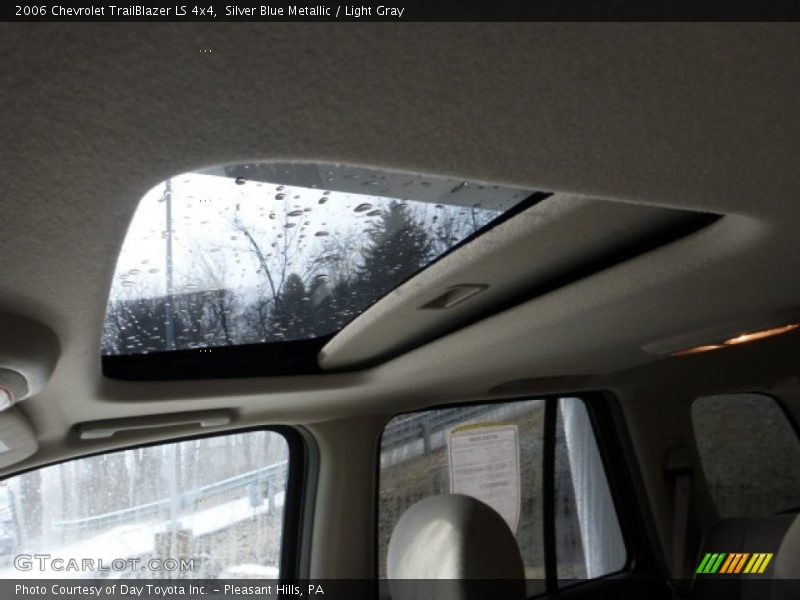 Silver Blue Metallic / Light Gray 2006 Chevrolet TrailBlazer LS 4x4