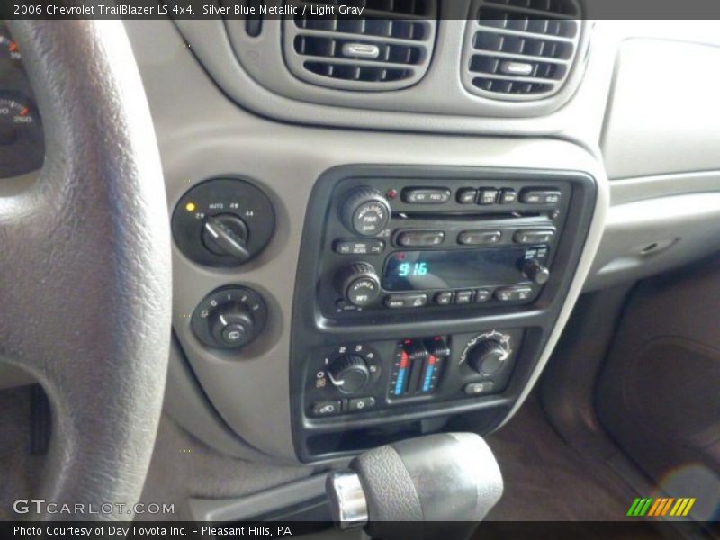 Silver Blue Metallic / Light Gray 2006 Chevrolet TrailBlazer LS 4x4