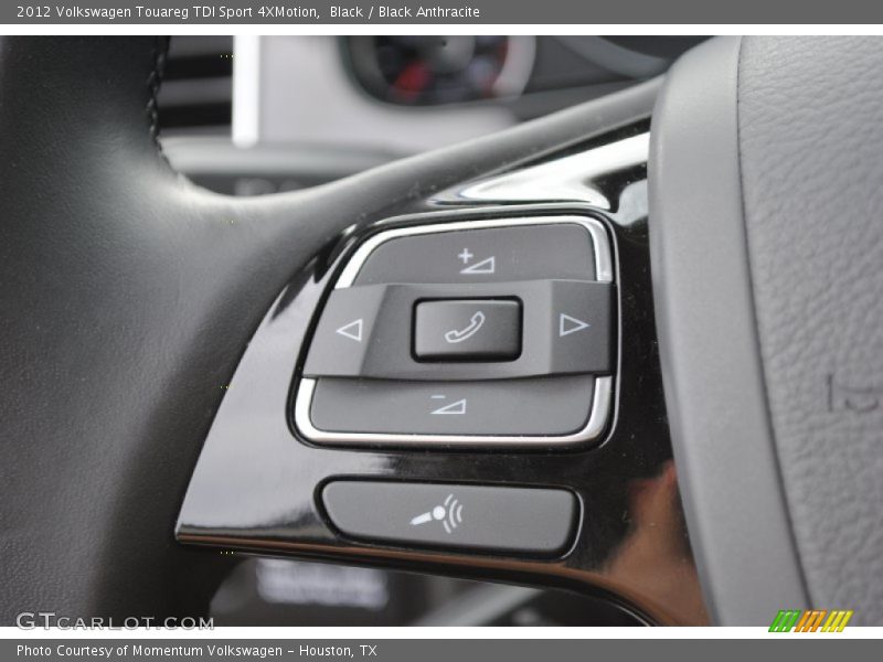 Black / Black Anthracite 2012 Volkswagen Touareg TDI Sport 4XMotion