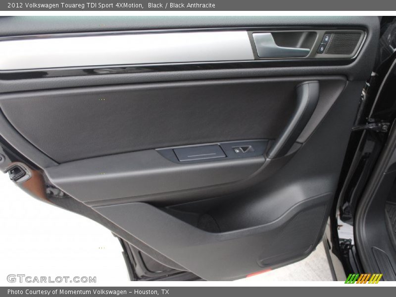 Black / Black Anthracite 2012 Volkswagen Touareg TDI Sport 4XMotion