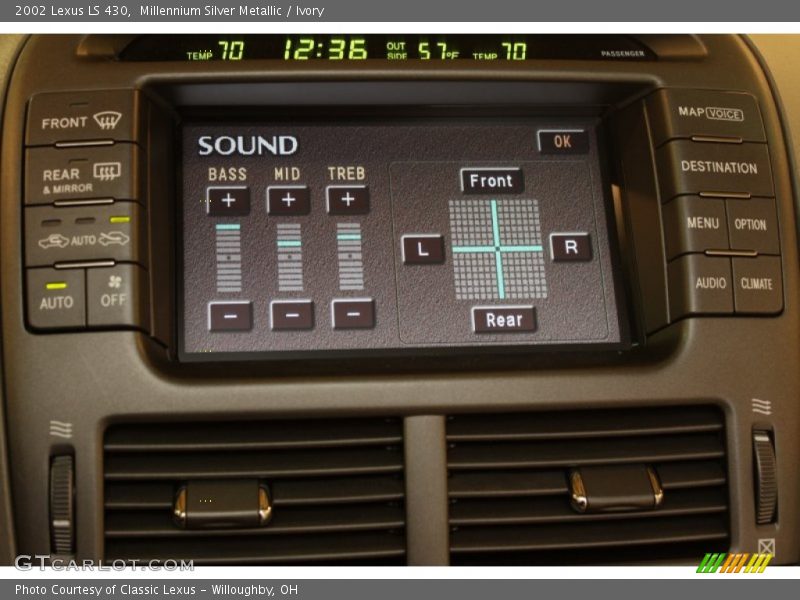 Millennium Silver Metallic / Ivory 2002 Lexus LS 430