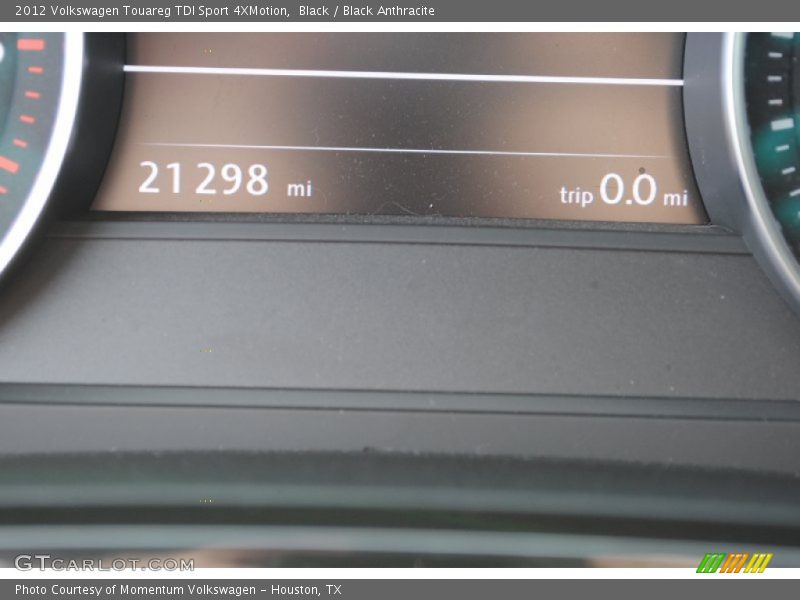 Black / Black Anthracite 2012 Volkswagen Touareg TDI Sport 4XMotion