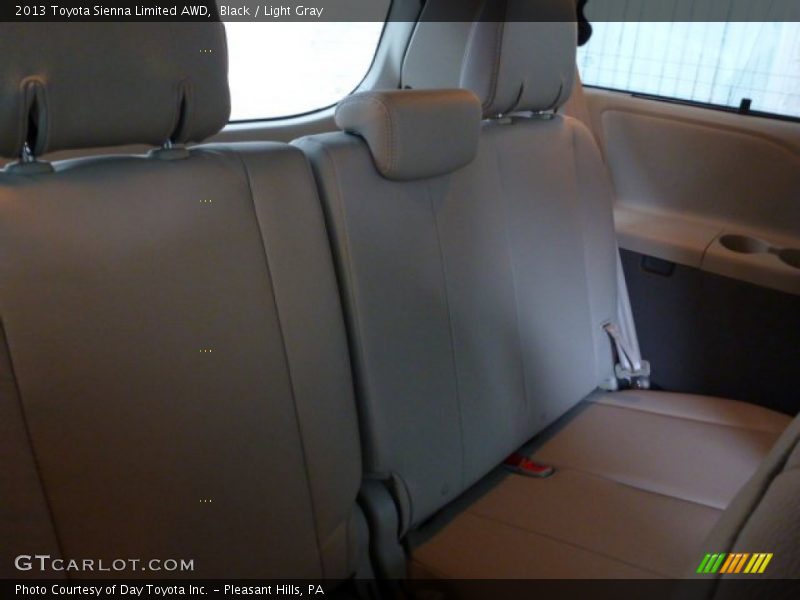Black / Light Gray 2013 Toyota Sienna Limited AWD