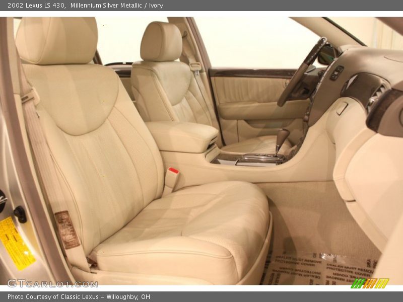 Millennium Silver Metallic / Ivory 2002 Lexus LS 430