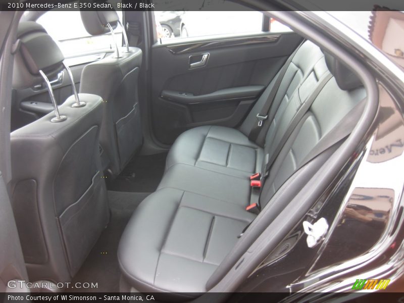 Black / Black 2010 Mercedes-Benz E 350 Sedan