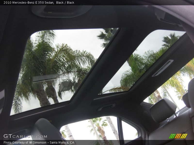 Black / Black 2010 Mercedes-Benz E 350 Sedan