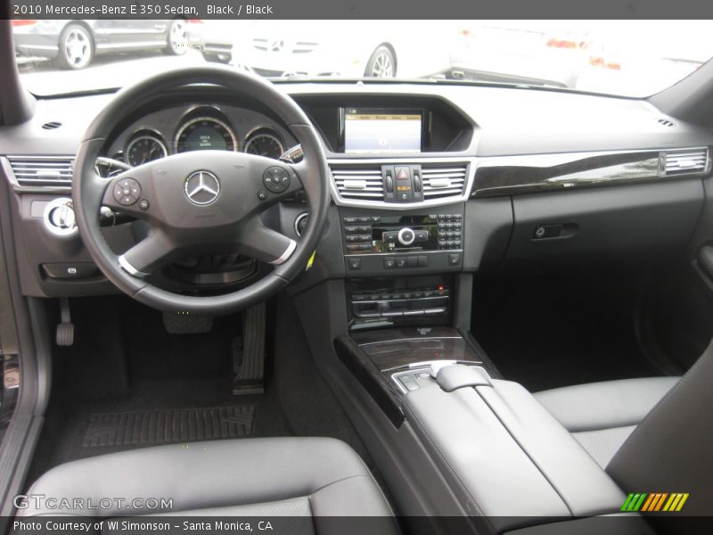 Black / Black 2010 Mercedes-Benz E 350 Sedan