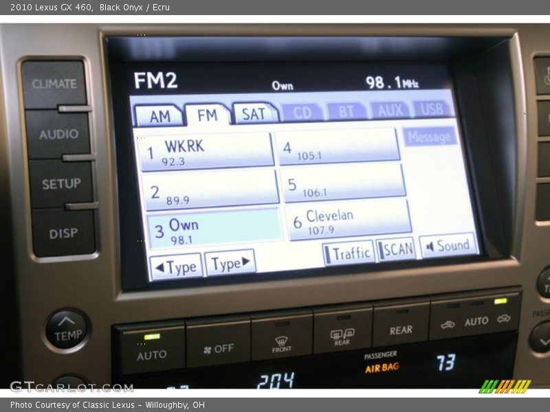 Black Onyx / Ecru 2010 Lexus GX 460