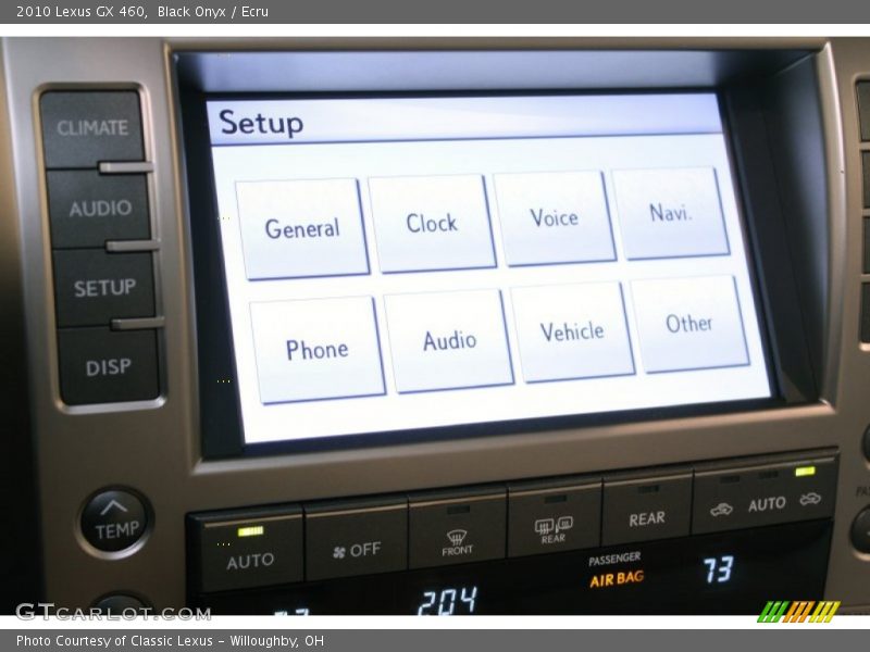 Black Onyx / Ecru 2010 Lexus GX 460