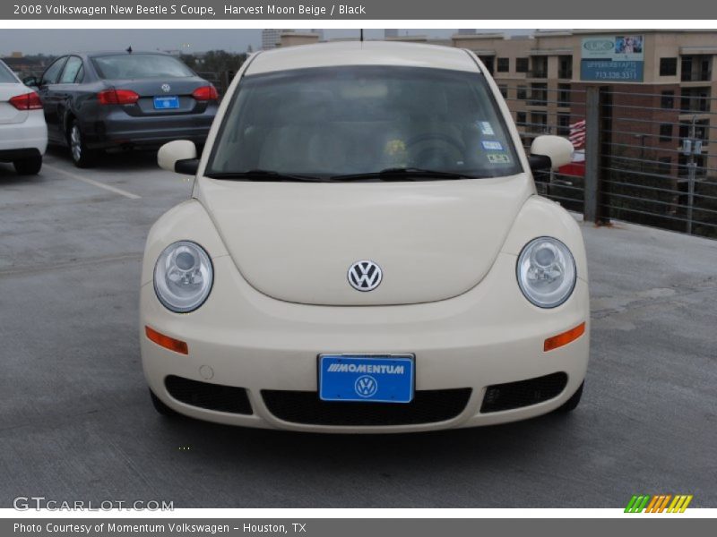 Harvest Moon Beige / Black 2008 Volkswagen New Beetle S Coupe