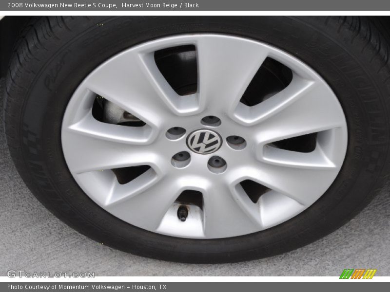 Harvest Moon Beige / Black 2008 Volkswagen New Beetle S Coupe