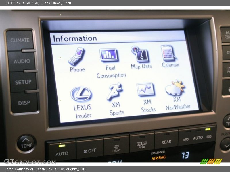 Black Onyx / Ecru 2010 Lexus GX 460