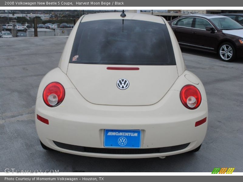 Harvest Moon Beige / Black 2008 Volkswagen New Beetle S Coupe