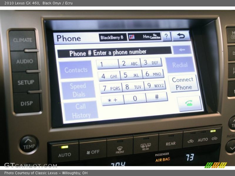 Black Onyx / Ecru 2010 Lexus GX 460