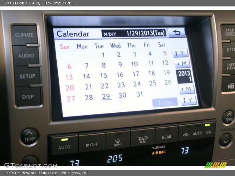 Black Onyx / Ecru 2010 Lexus GX 460