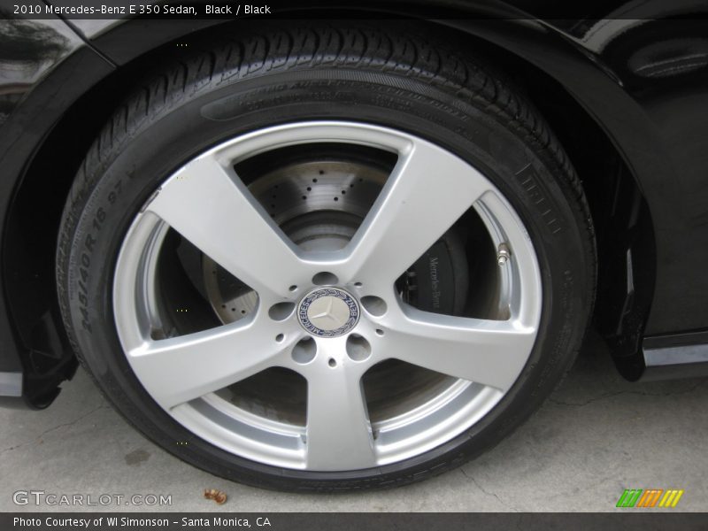 Black / Black 2010 Mercedes-Benz E 350 Sedan