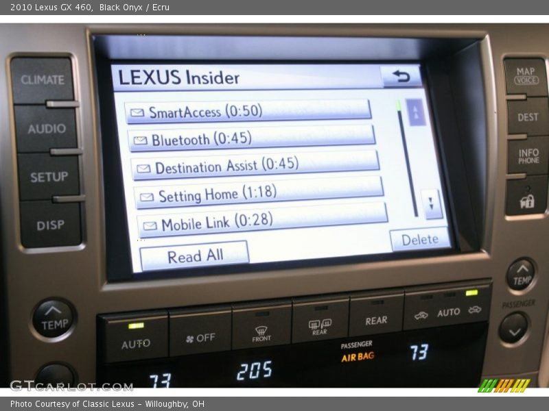 Black Onyx / Ecru 2010 Lexus GX 460