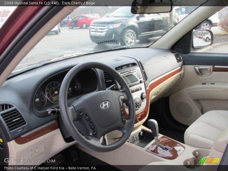 Dashboard of 2009 Santa Fe GLS 4WD