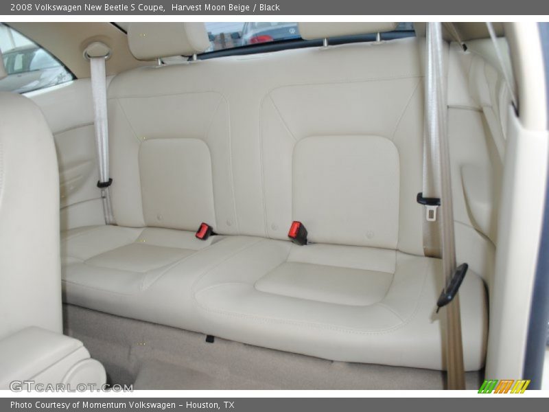 Harvest Moon Beige / Black 2008 Volkswagen New Beetle S Coupe