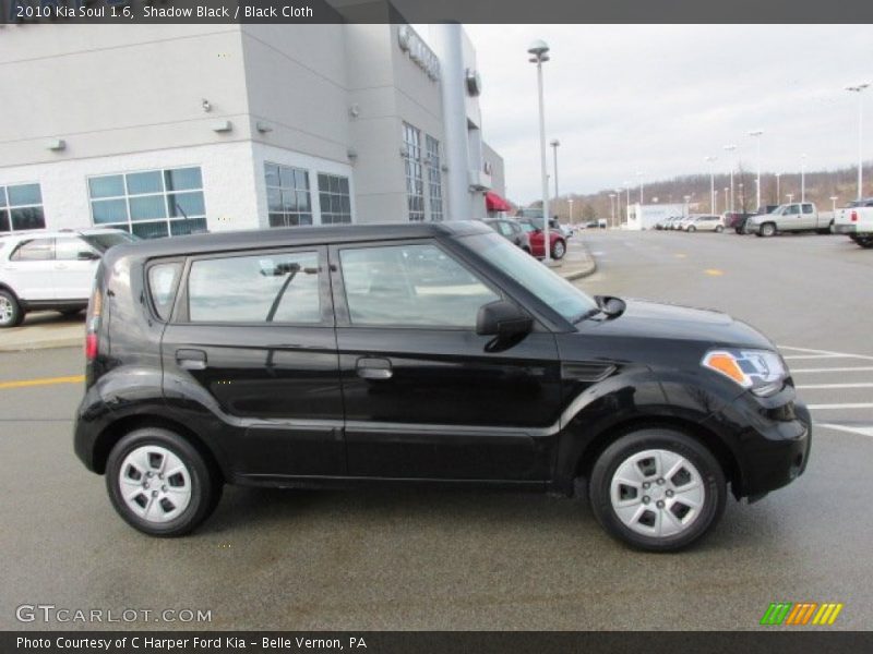 Shadow Black / Black Cloth 2010 Kia Soul 1.6