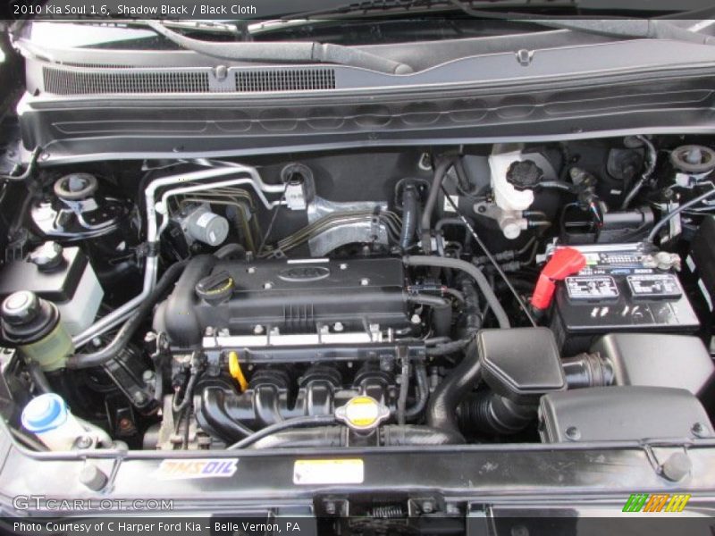 Shadow Black / Black Cloth 2010 Kia Soul 1.6