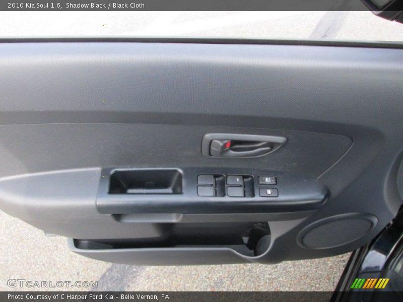 Shadow Black / Black Cloth 2010 Kia Soul 1.6