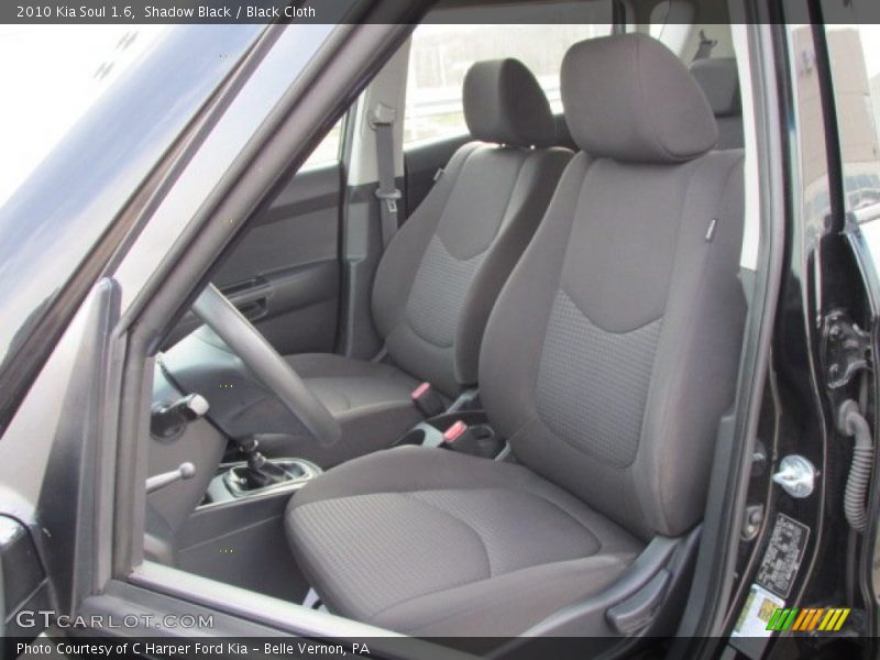 Shadow Black / Black Cloth 2010 Kia Soul 1.6