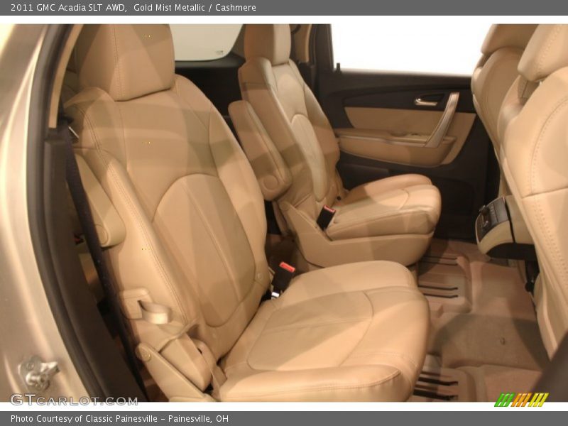 Gold Mist Metallic / Cashmere 2011 GMC Acadia SLT AWD