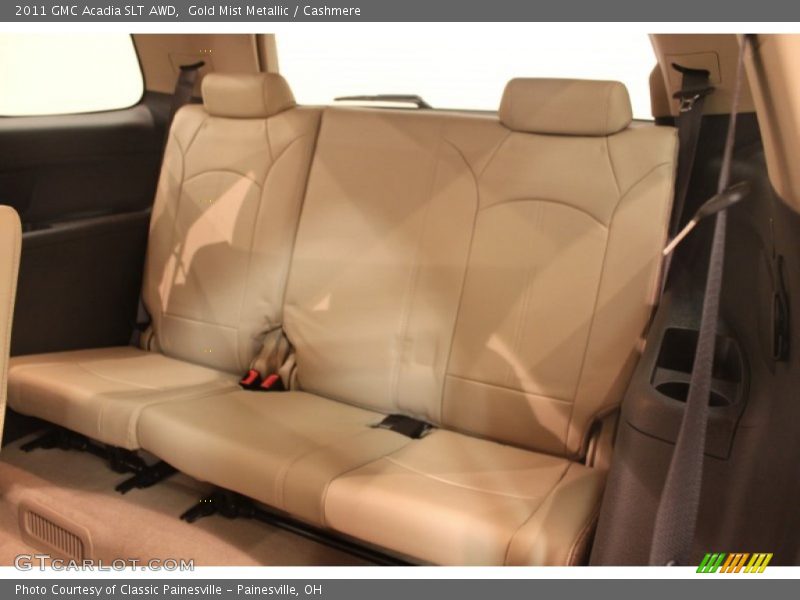 Gold Mist Metallic / Cashmere 2011 GMC Acadia SLT AWD