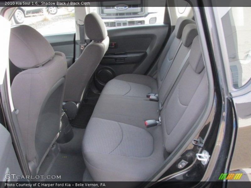 Shadow Black / Black Cloth 2010 Kia Soul 1.6