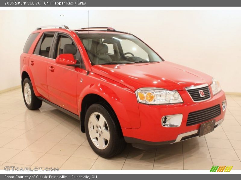 Chili Pepper Red / Gray 2006 Saturn VUE V6