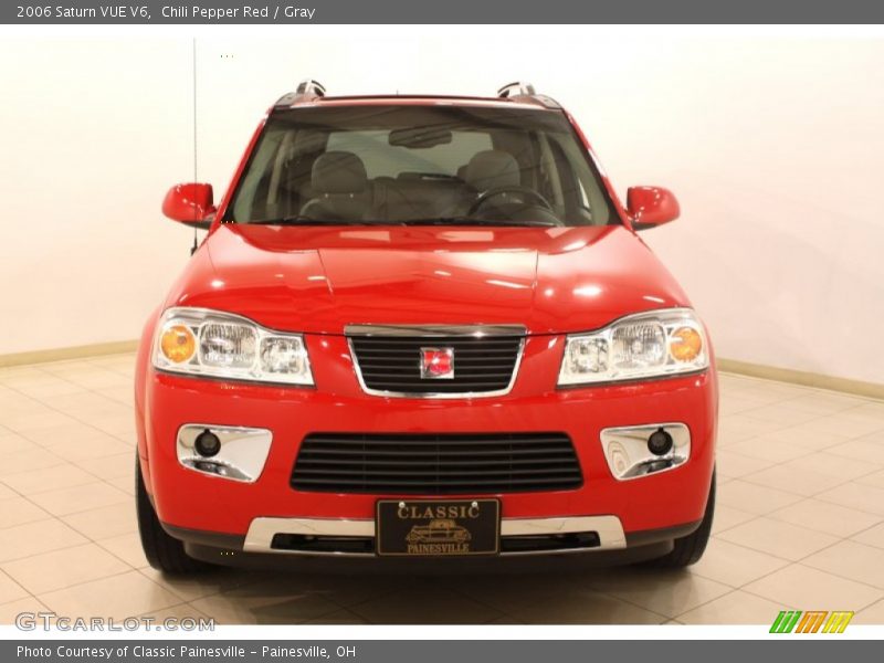Chili Pepper Red / Gray 2006 Saturn VUE V6