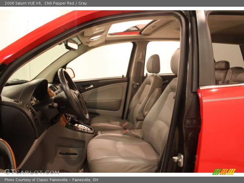 Chili Pepper Red / Gray 2006 Saturn VUE V6