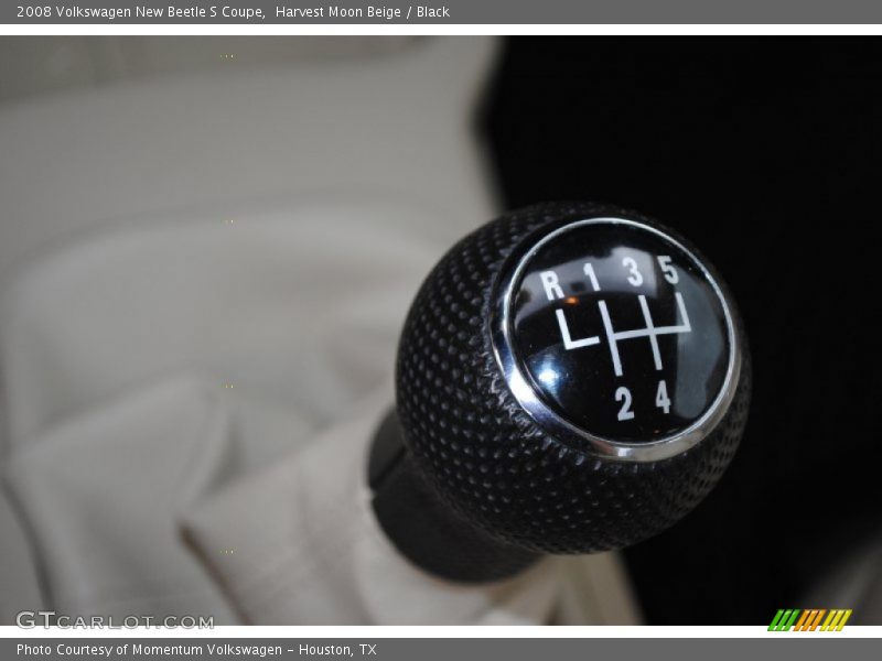 Harvest Moon Beige / Black 2008 Volkswagen New Beetle S Coupe