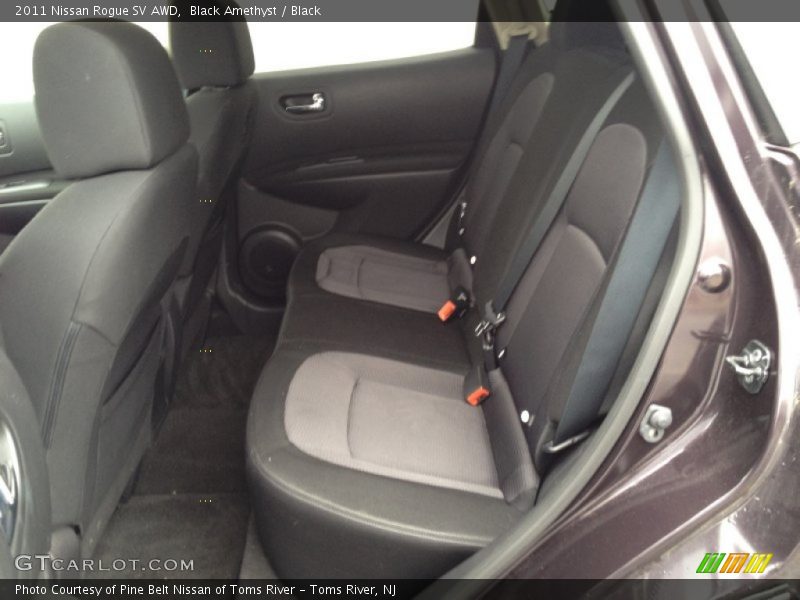 Black Amethyst / Black 2011 Nissan Rogue SV AWD