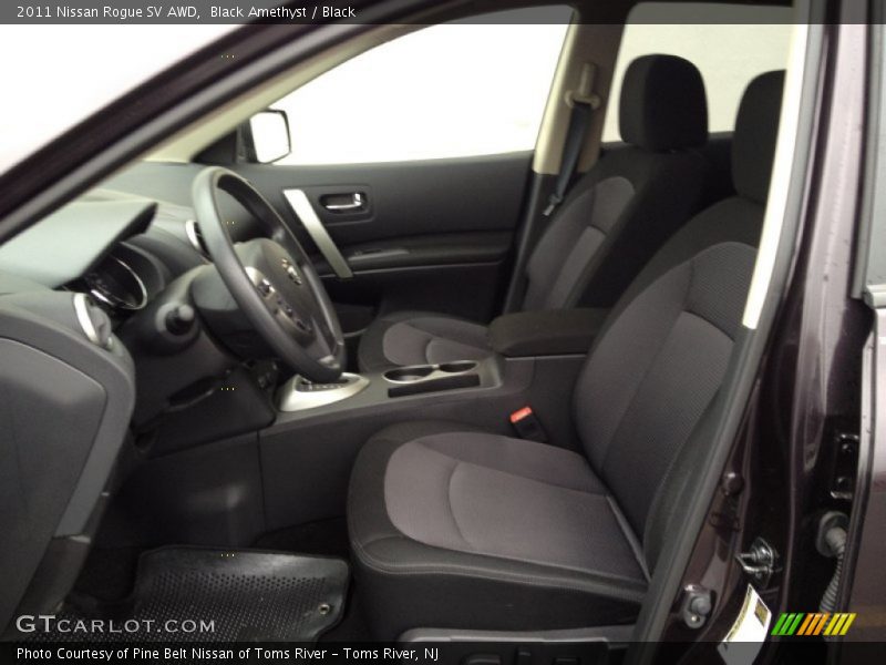 Black Amethyst / Black 2011 Nissan Rogue SV AWD