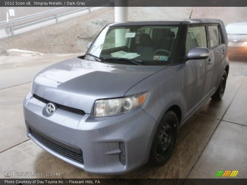 Stingray Metallic / Dark Gray 2012 Scion xB