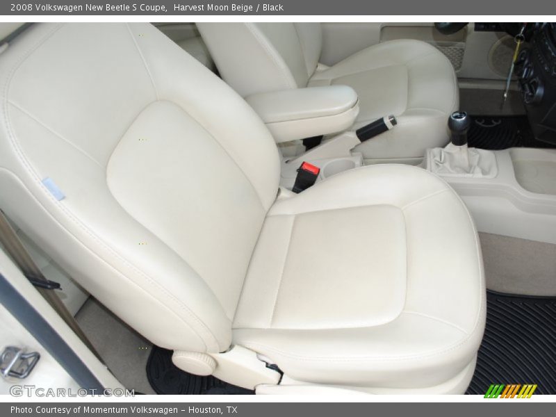 Harvest Moon Beige / Black 2008 Volkswagen New Beetle S Coupe