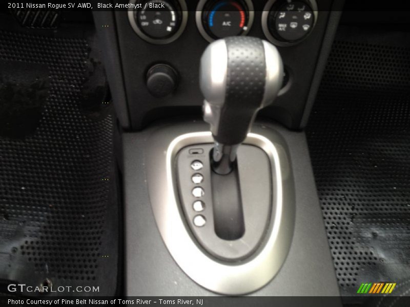 Black Amethyst / Black 2011 Nissan Rogue SV AWD