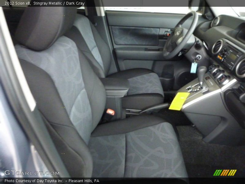 Stingray Metallic / Dark Gray 2012 Scion xB