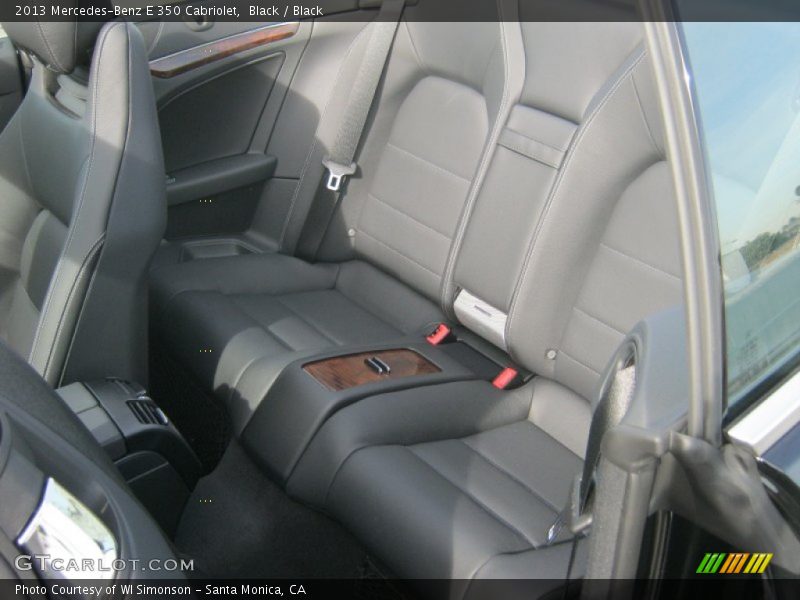 Black / Black 2013 Mercedes-Benz E 350 Cabriolet