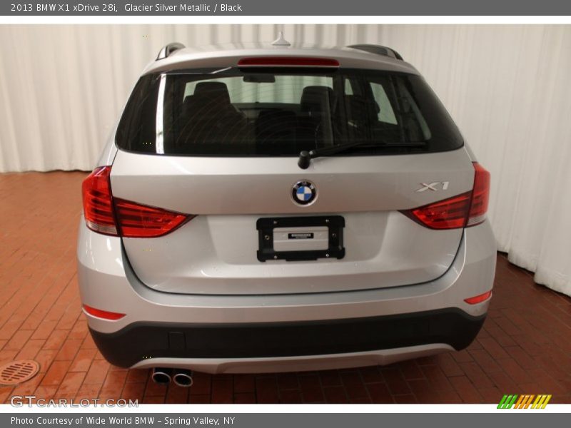 Glacier Silver Metallic / Black 2013 BMW X1 xDrive 28i
