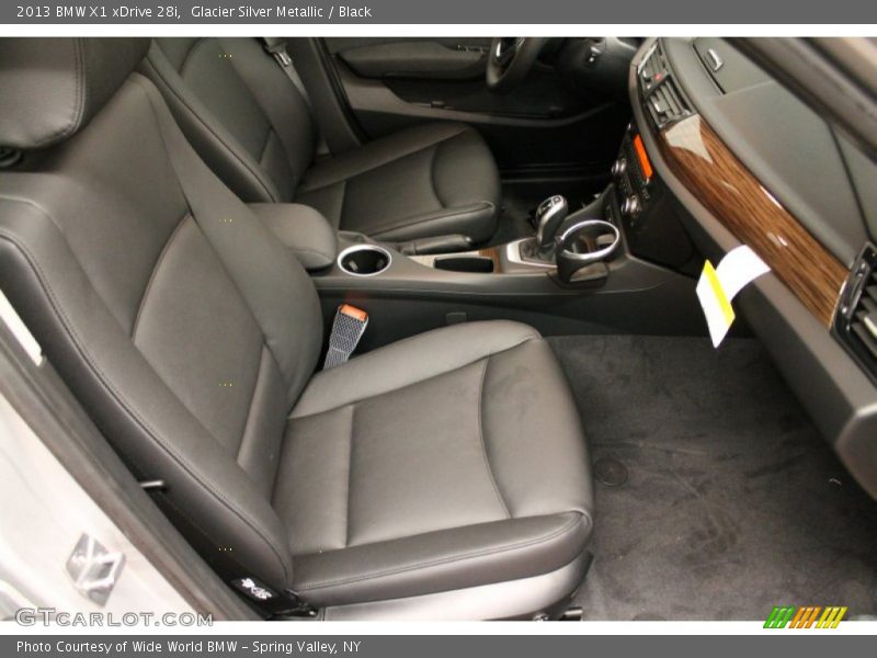 Glacier Silver Metallic / Black 2013 BMW X1 xDrive 28i