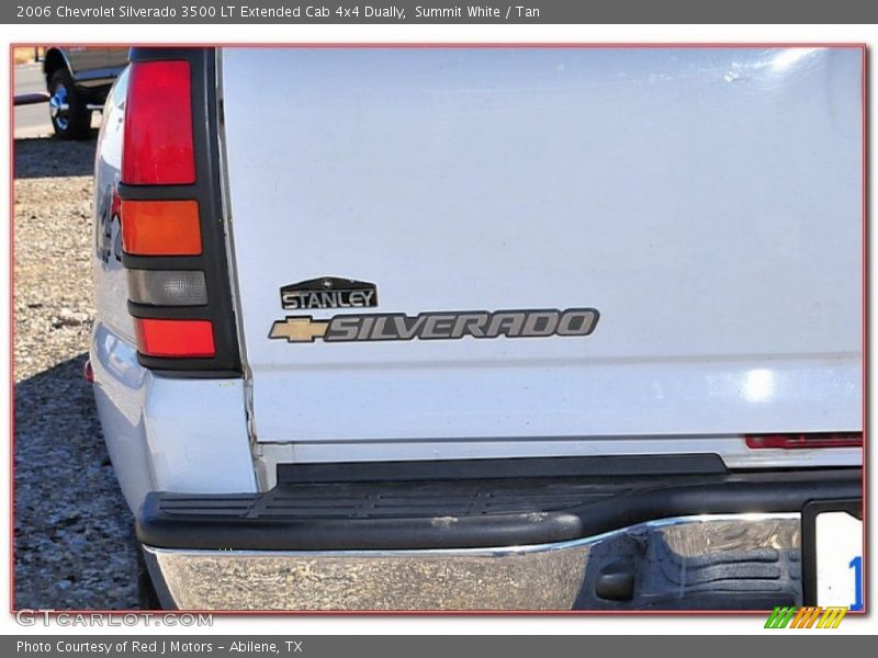 Summit White / Tan 2006 Chevrolet Silverado 3500 LT Extended Cab 4x4 Dually