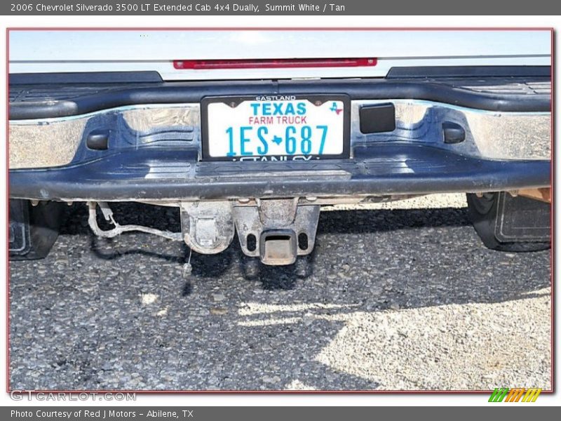 Summit White / Tan 2006 Chevrolet Silverado 3500 LT Extended Cab 4x4 Dually