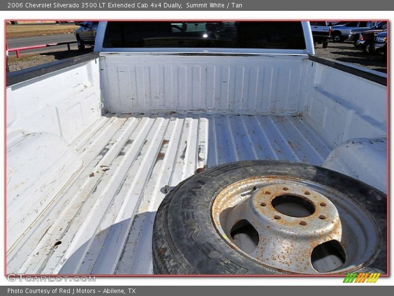 Summit White / Tan 2006 Chevrolet Silverado 3500 LT Extended Cab 4x4 Dually