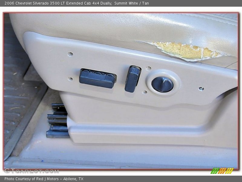Summit White / Tan 2006 Chevrolet Silverado 3500 LT Extended Cab 4x4 Dually