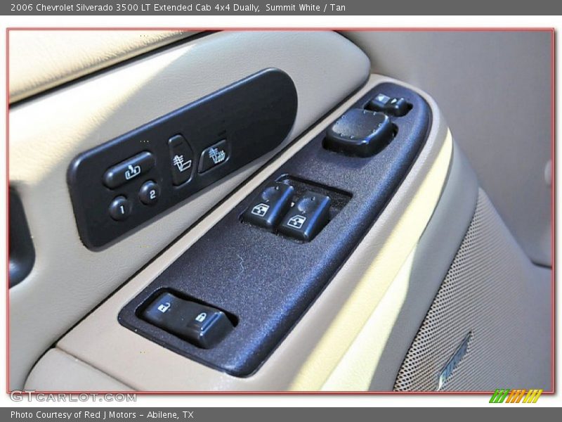 Summit White / Tan 2006 Chevrolet Silverado 3500 LT Extended Cab 4x4 Dually