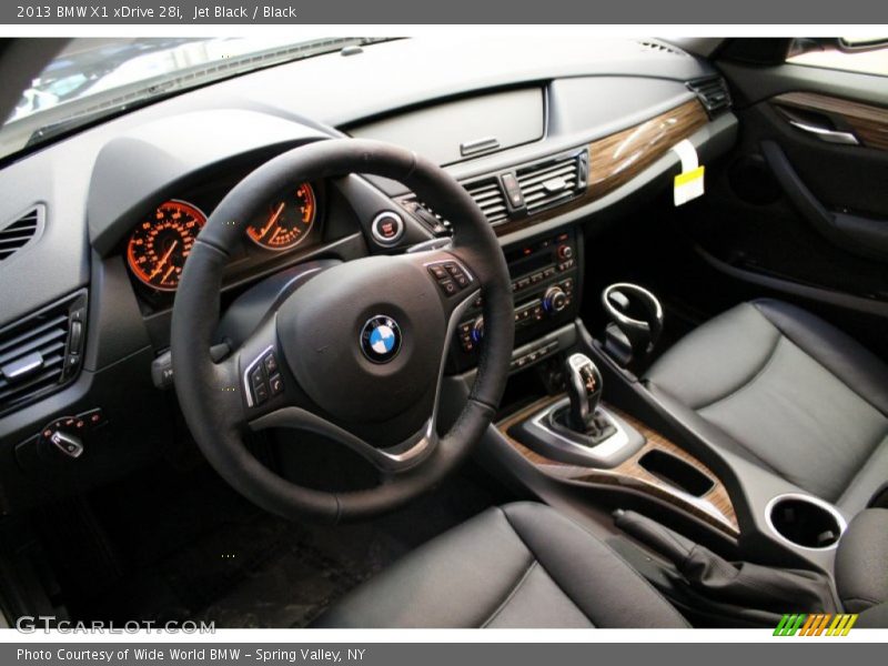  2013 X1 xDrive 28i Black Interior