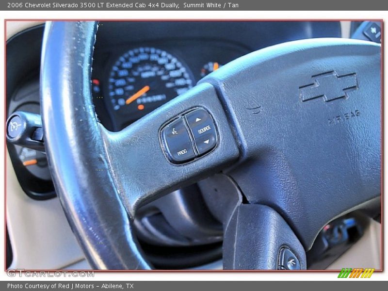 Summit White / Tan 2006 Chevrolet Silverado 3500 LT Extended Cab 4x4 Dually